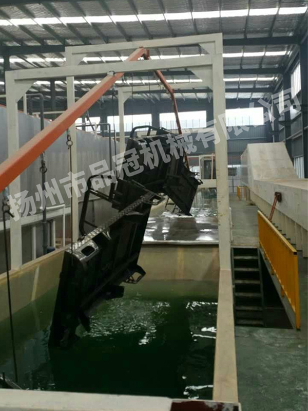 阴极电泳流水线
